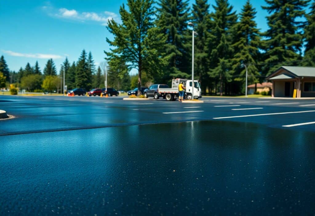 asphalt driveway sealcoating